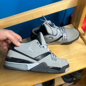 Gray and Black Athletic Sneakers Sz 6Y Jordan Youth boys